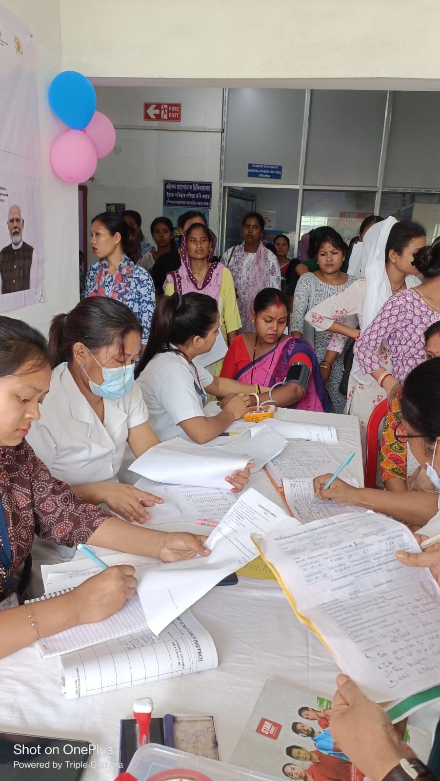 कामरूप महानगर जिले में प्रधानमंत्री सुरक्षित मातृत्व अभियान (PMSMA) के 10 वर्ष पूर्ण होने पर विशेष कार्यक्रम आयोजित कामरूप महानगर जिले में प्रधानमंत्री सुरक्षित मातृत्व अभियान (PMSMA) के 10 वर्ष पूर्ण होने पर विशेष कार्यक्रम आयोजित