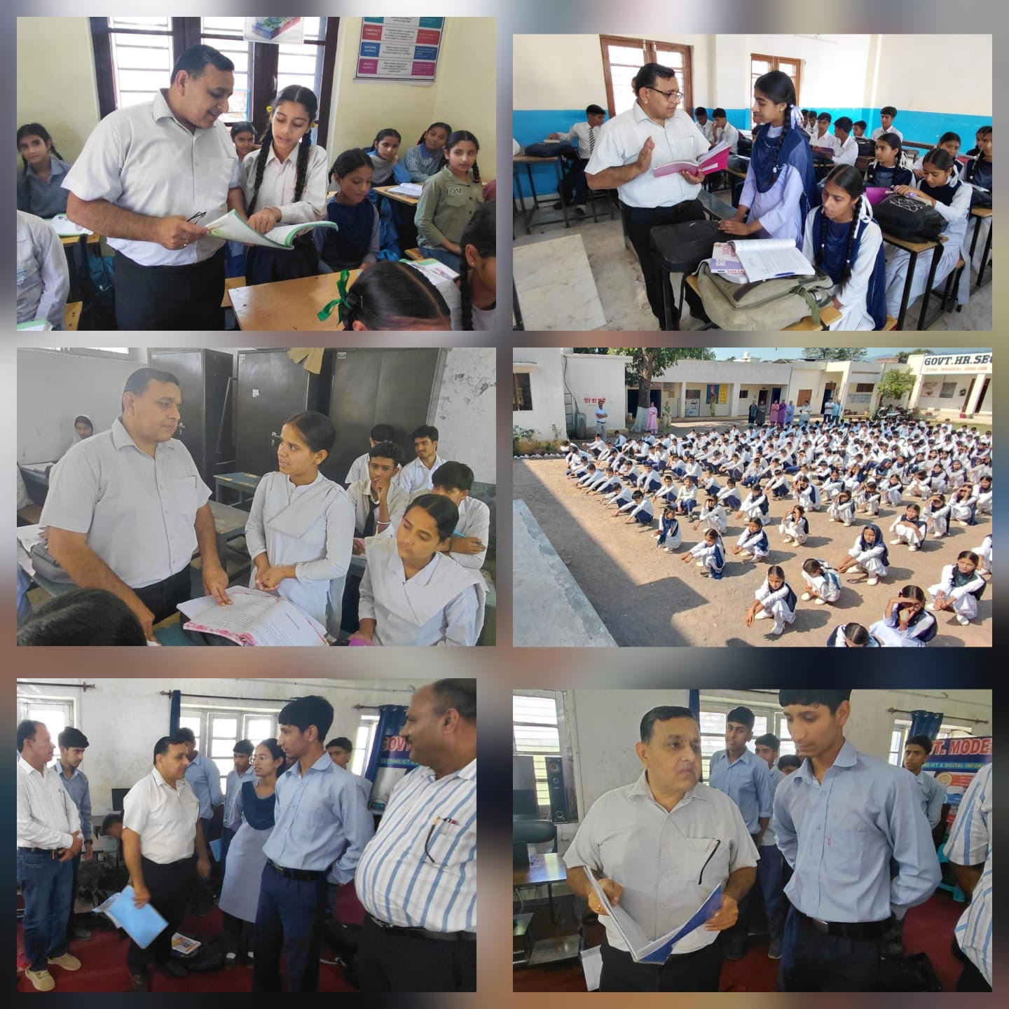 CEO Kathua inspects Billawar and conducts tree plantation drive