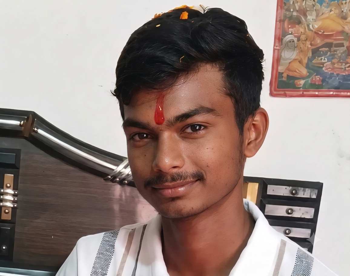 मृतक शिवम का फ़ाइल फ़ोटो