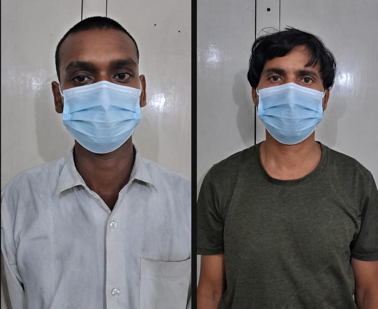 गिरफतार किए गए आरोपित गिरफतार किए गए आरोपित