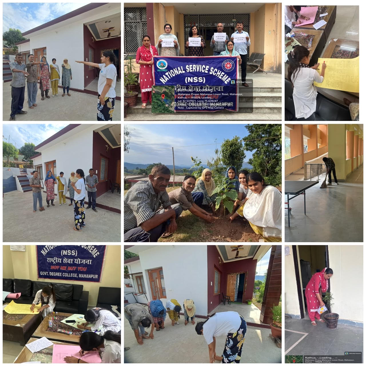 NSS unit launched a 100-day public awareness campaign.