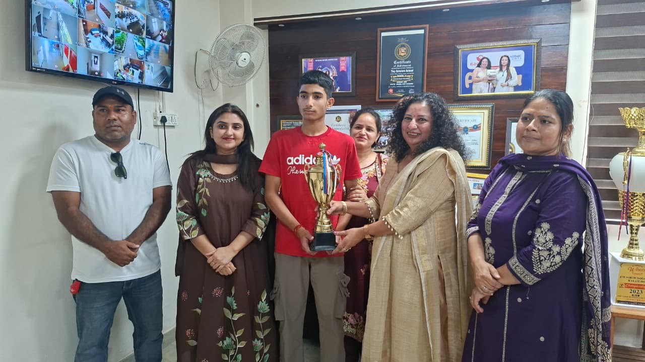 Tiny Scholars School student selected for National Boxing Championship; brings pride to the school.