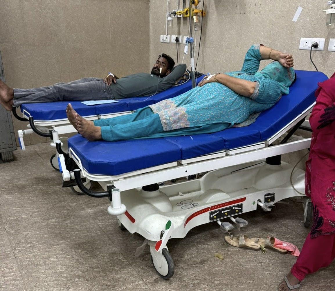 Installation of modern hydraulic emergency beds at GMC Kathua