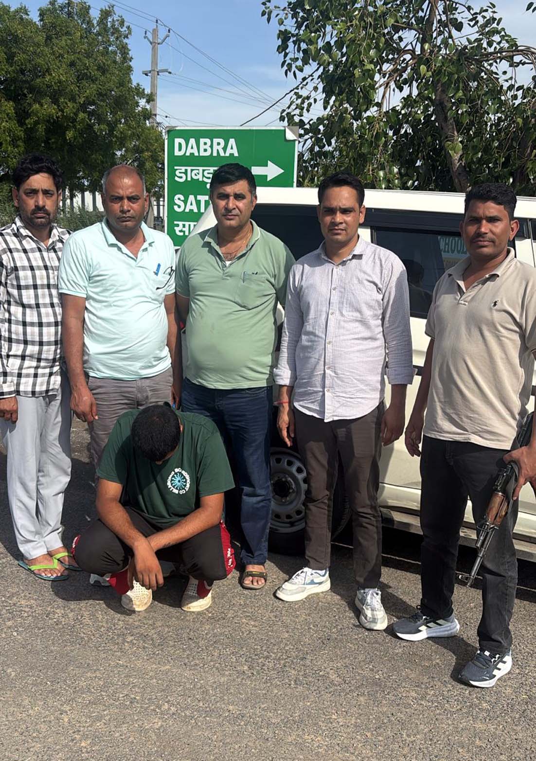 हत्या मामले में मुख्य आरोपी साहिल श्योराण पुलिस गिरफ्त में।