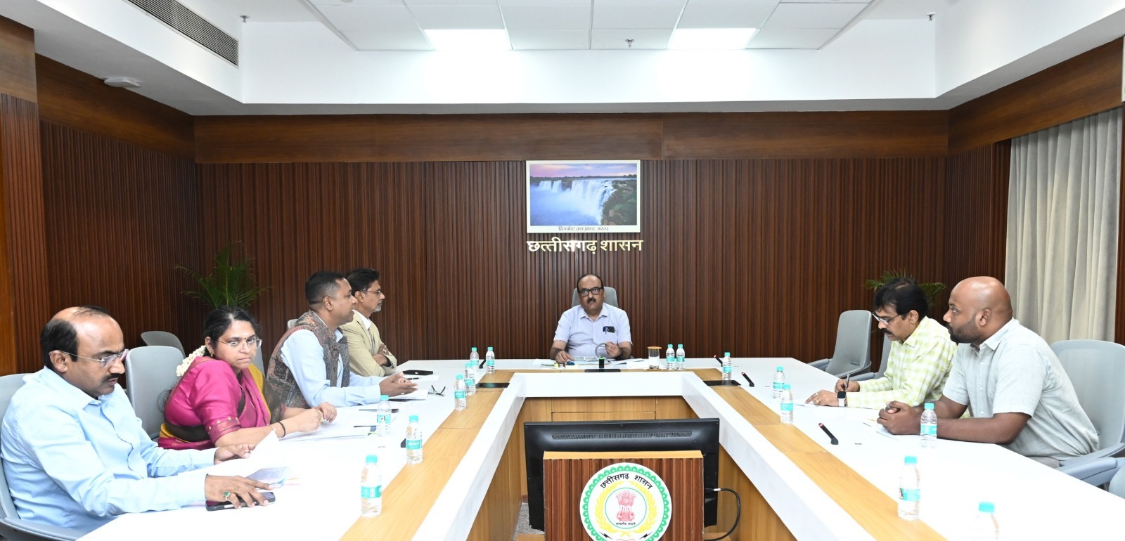 नदियों के पुनरूद्धार एवं पुनर्जीवित करने गठित राज्य स्तरीय समिति की बैठक