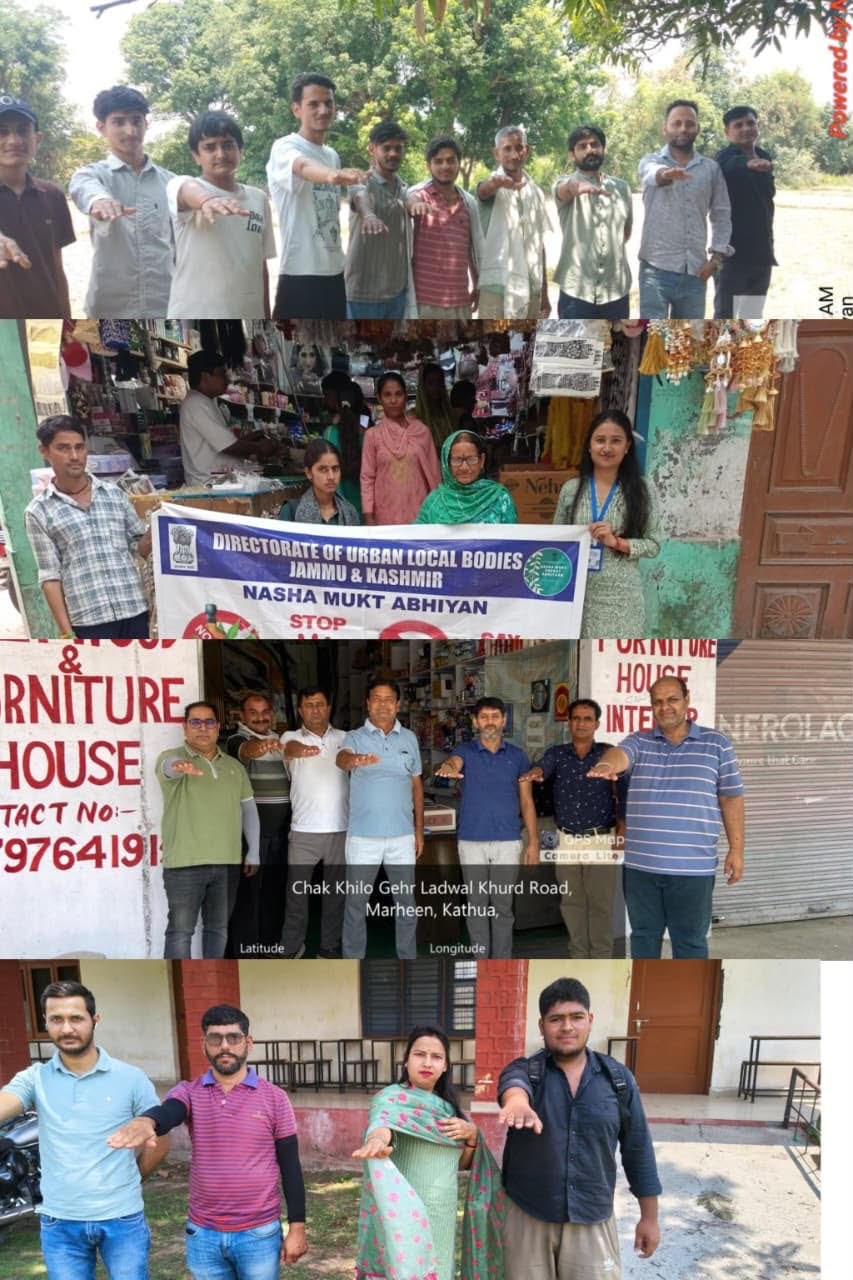 100-Day Drug-Free Campaign: Awareness activities intensified in Kathua. 100-Day Drug-Free Campaign: Awareness activities intensified in Kathua.