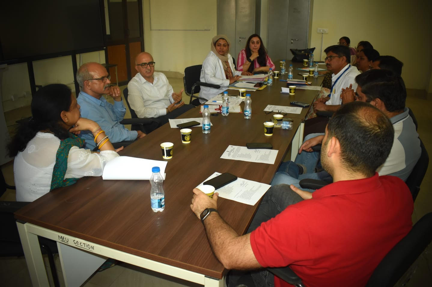 Deliberations on medical education reforms at GMC Kathua; crucial meeting of the MEU committee. Deliberations on medical education reforms at GMC Kathua; crucial meeting of the MEU committee.