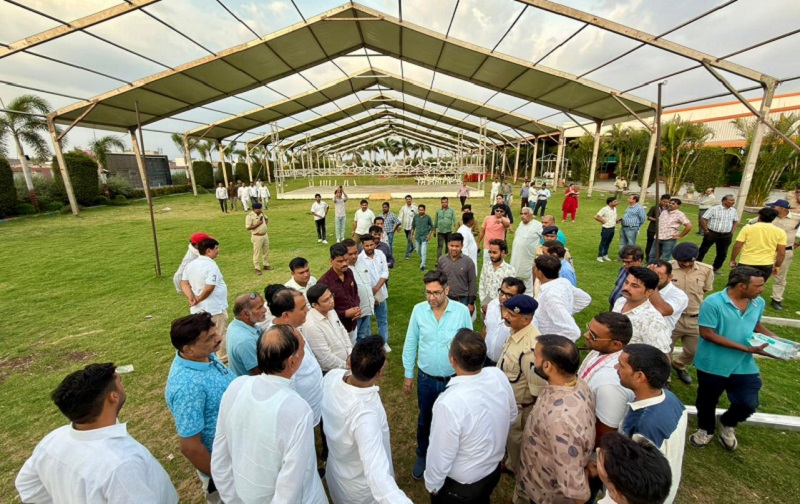 मंत्री सिलावट ने कलेक्टर के साथ कार्यक्रम की तैयारियों का लिया जायजा