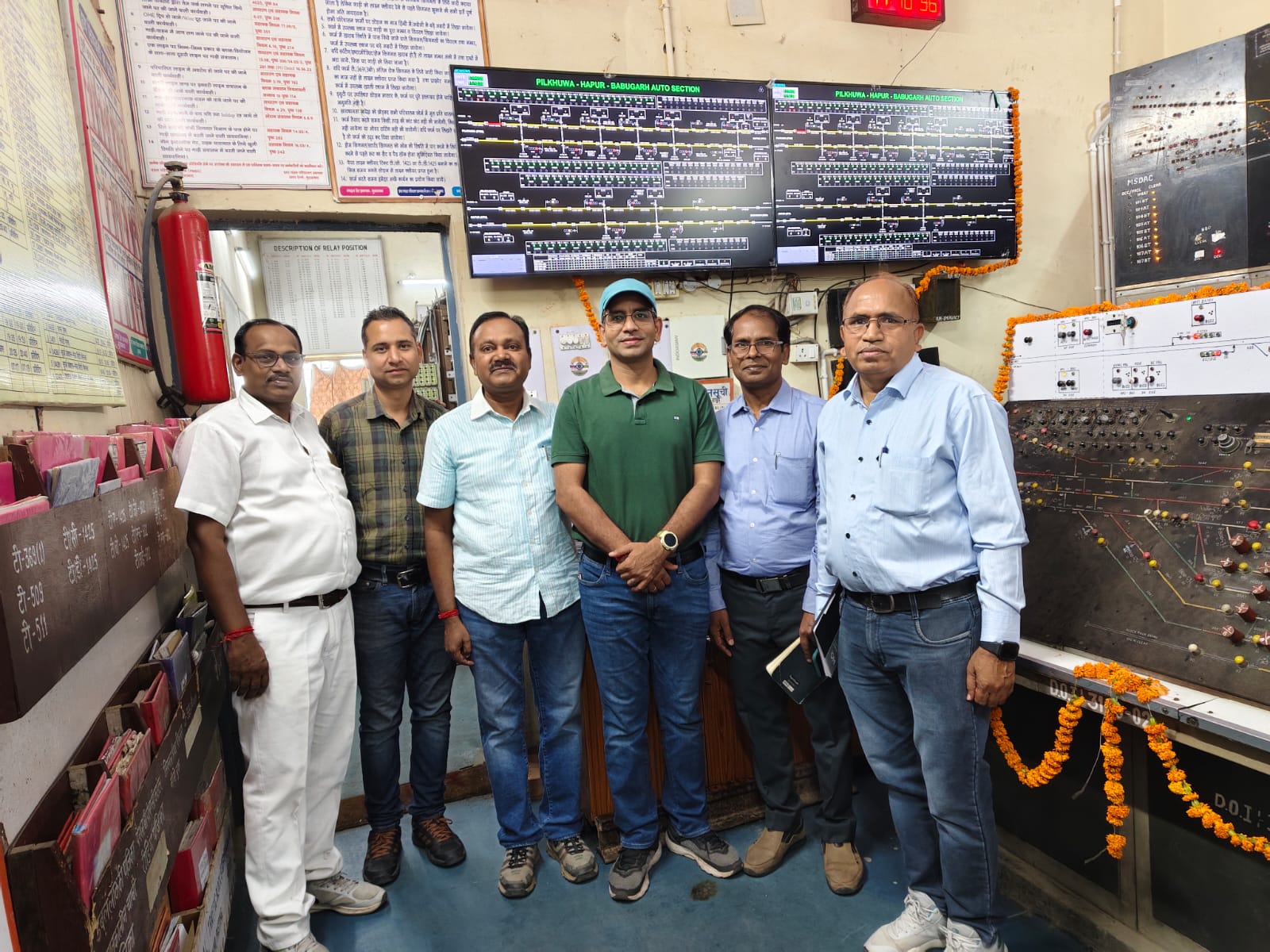 मुरादाबाद रेल मंडल में अत्याधुनिक ऑटोमैटिक ब्लॉक सिग्नलिंग प्रणाली का सफल कमीशनिंग मुरादाबाद रेल मंडल में अत्याधुनिक ऑटोमैटिक ब्लॉक सिग्नलिंग प्रणाली का सफल कमीशनिंग