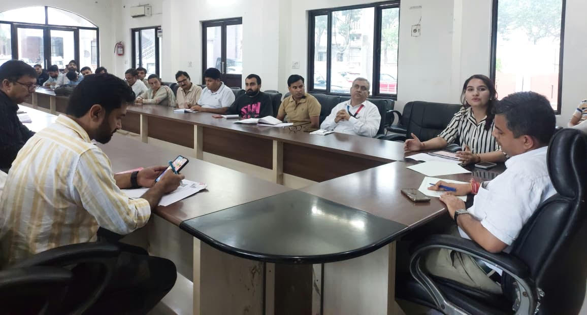 Review meeting of Mission Yuva; instructions issued for the speedy disposal of pending cases. Review meeting of Mission Yuva; instructions issued for the speedy disposal of pending cases.