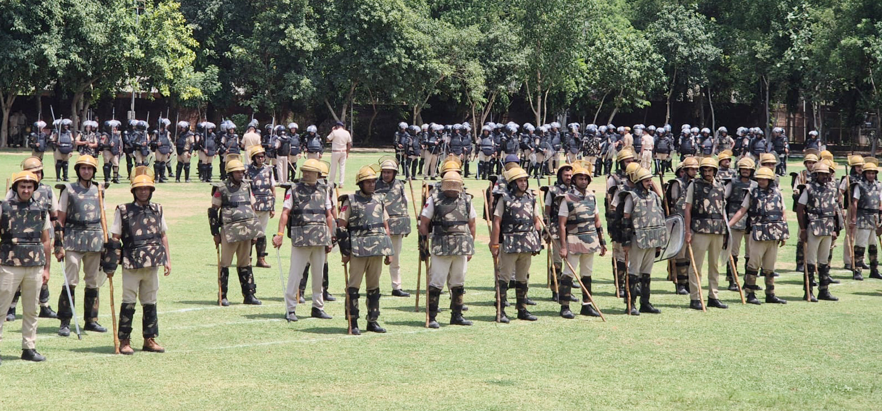गुरुग्राम पुलिस की गठित लॉ एंड ऑर्डर कंपनियां।