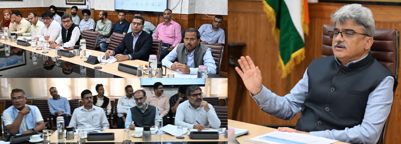 मुख्य सचिव ने जम्मू-कश्मीर में करोड़ों रुपये की आपदा पुनर्निर्माण परियोजनाओं को दी गति मुख्य सचिव ने जम्मू-कश्मीर में करोड़ों रुपये की आपदा पुनर्निर्माण परियोजनाओं को दी गति
