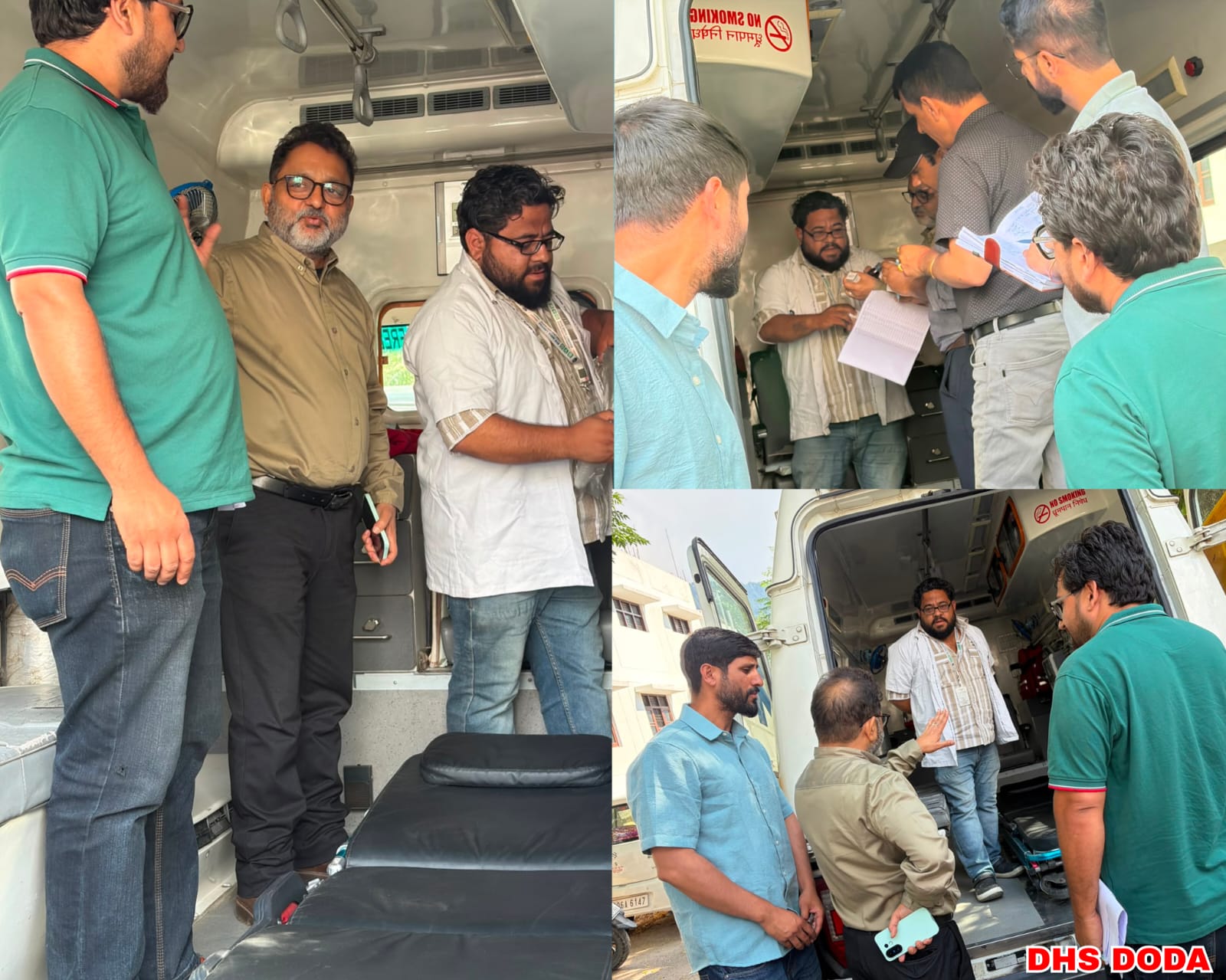 108 एम्बुलेंस सेवाओं का भौतिक ऑडिट, आपातकालीन तैयारियों की हुई जांच 108 एम्बुलेंस सेवाओं का भौतिक ऑडिट, आपातकालीन तैयारियों की हुई जांच