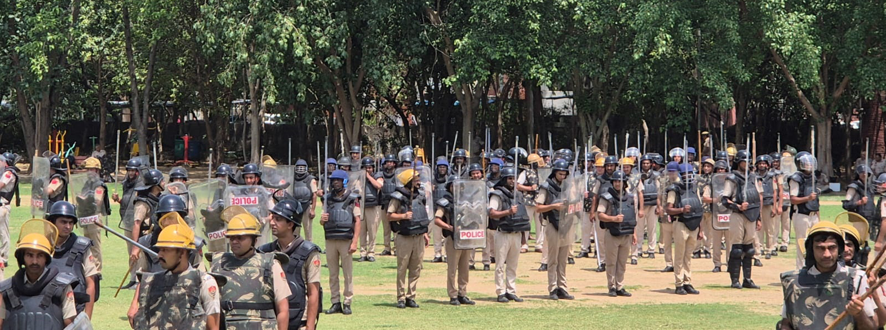 गुरुग्राम पुलिस की गठित लॉ एंड ऑर्डर कंपनियां।