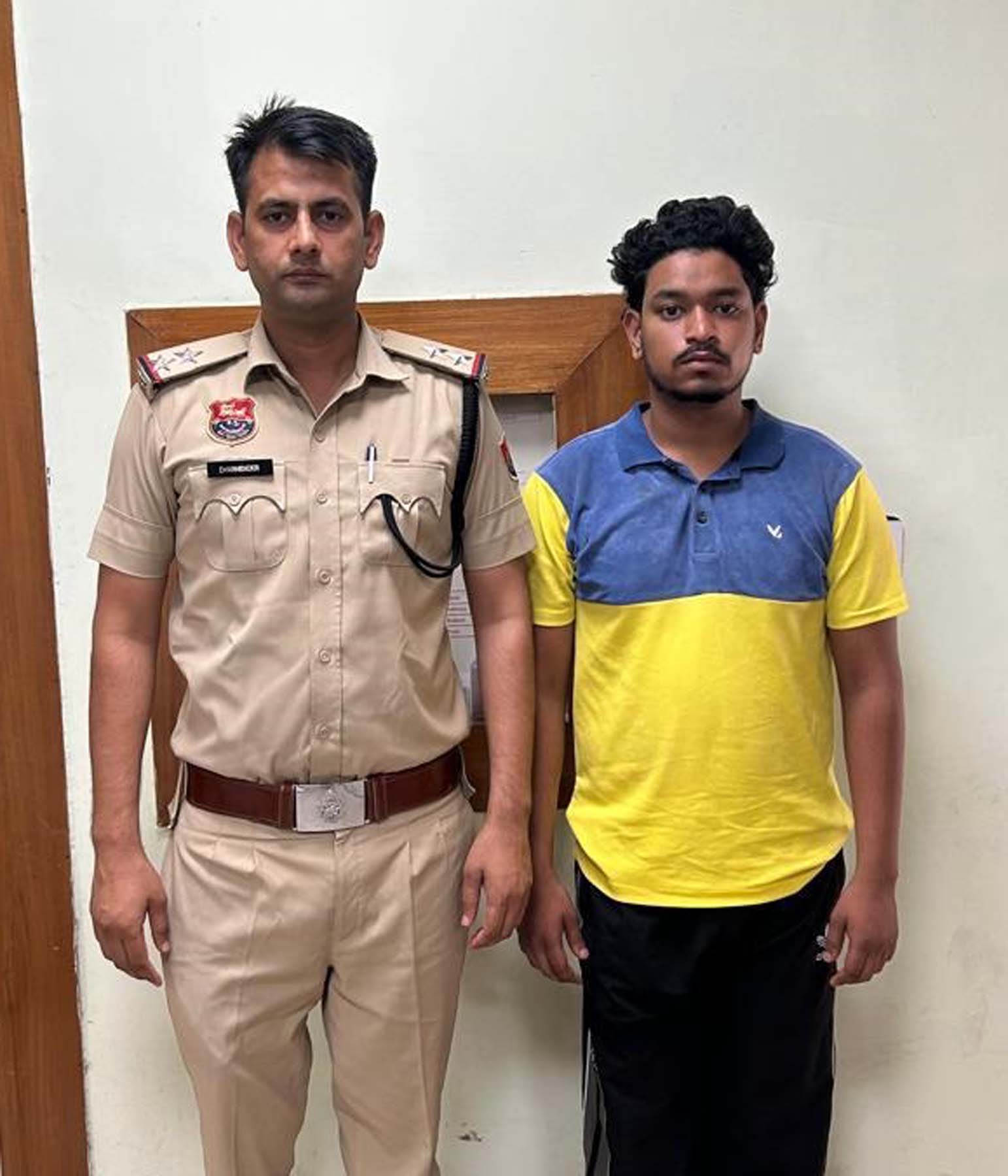 डिजिटल अरेस्ट कर ठगी का आरोपी पुलिस गिरफ्त में।
