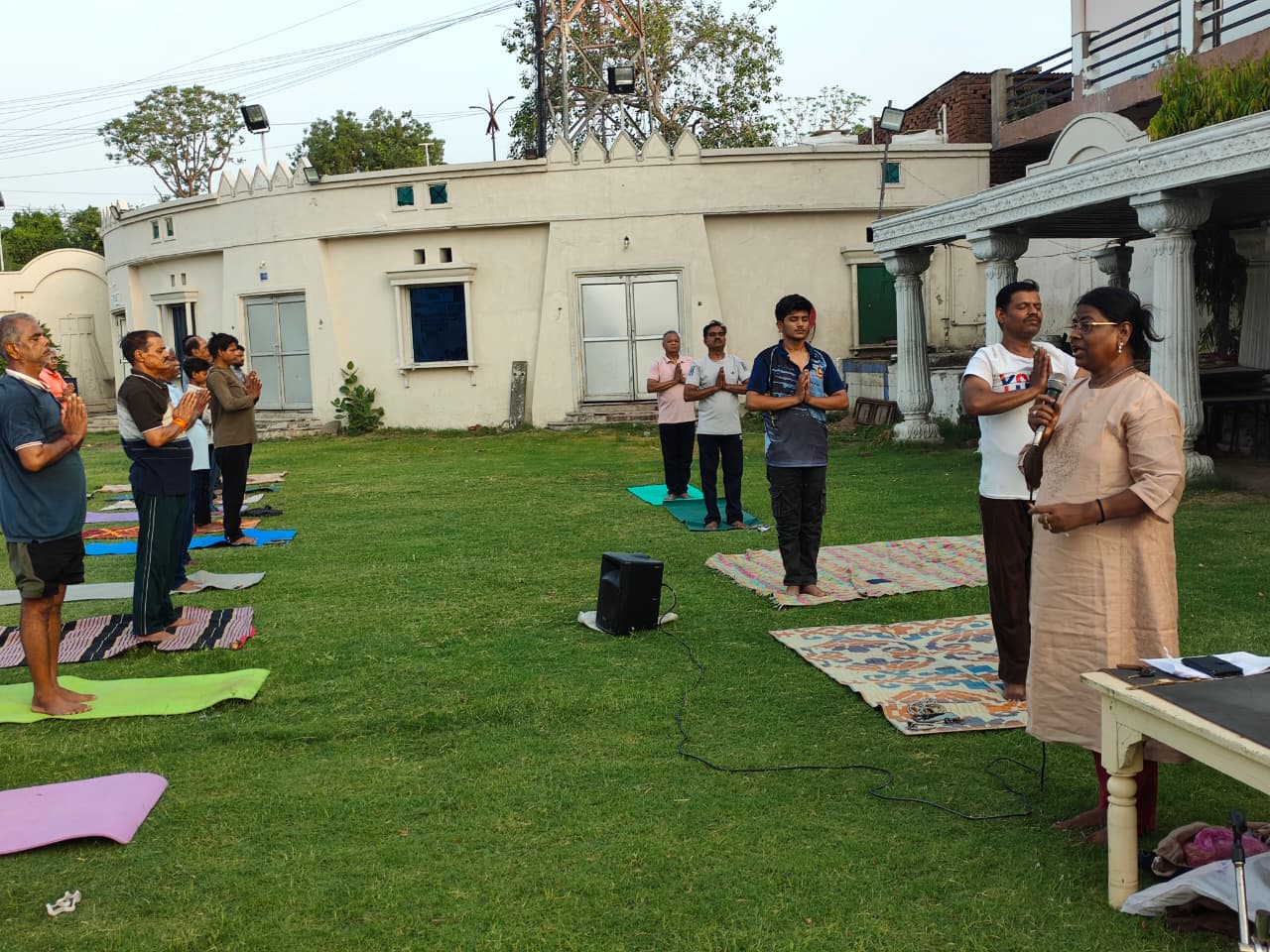 The true meaning of yoga is to connect – Anita Bhadel The true meaning of yoga is to connect – Anita Bhadel