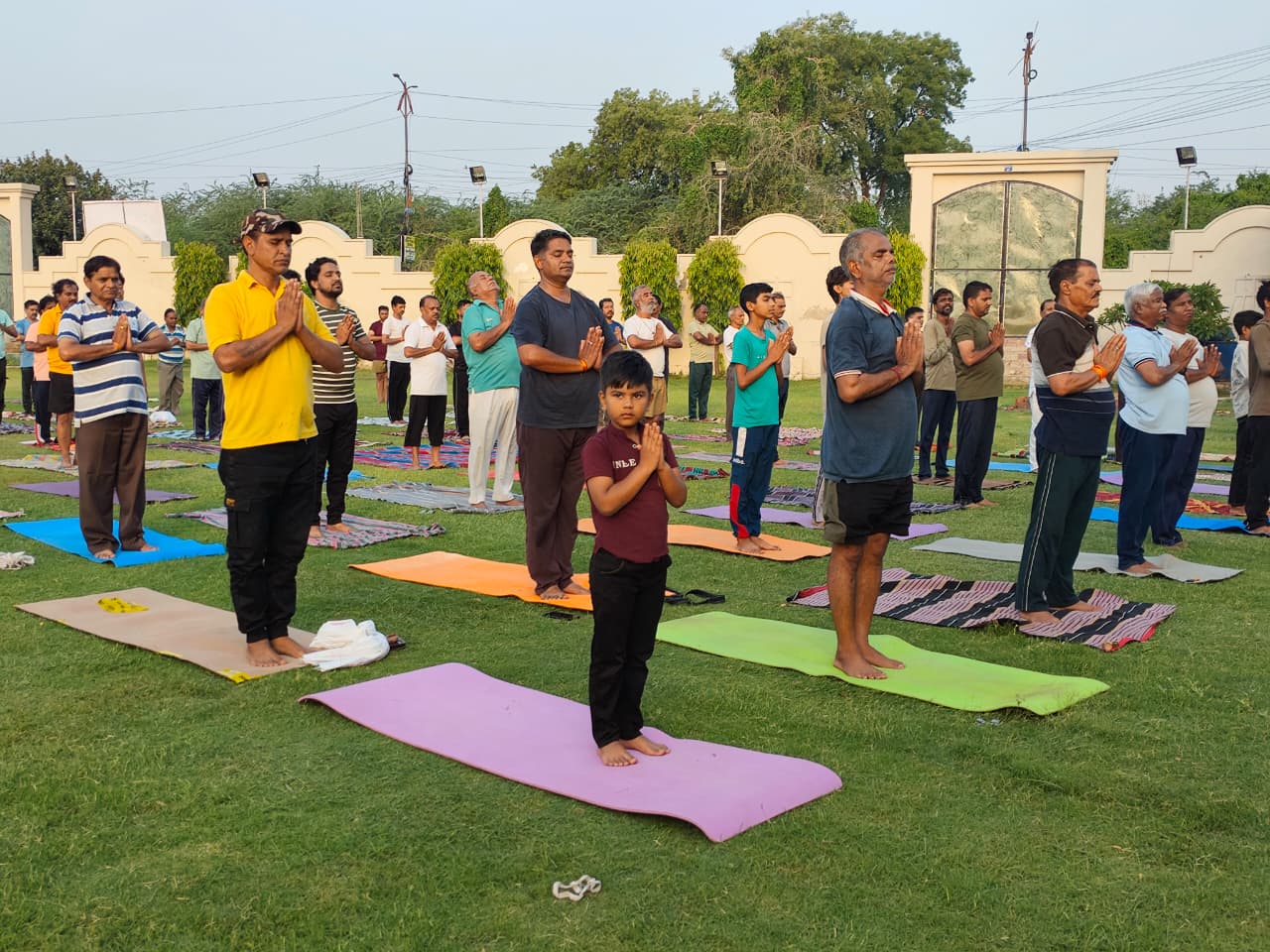 The true meaning of yoga is to connect – Anita Bhadel The true meaning of yoga is to connect – Anita Bhadel