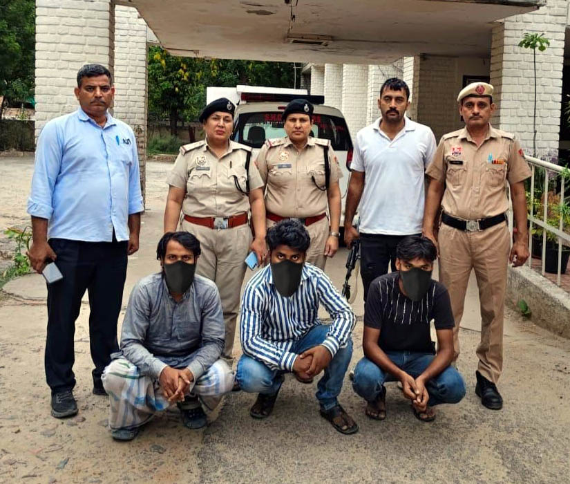 गिरफ्तार किए गए आरोपित गिरफ्तार किए गए आरोपित