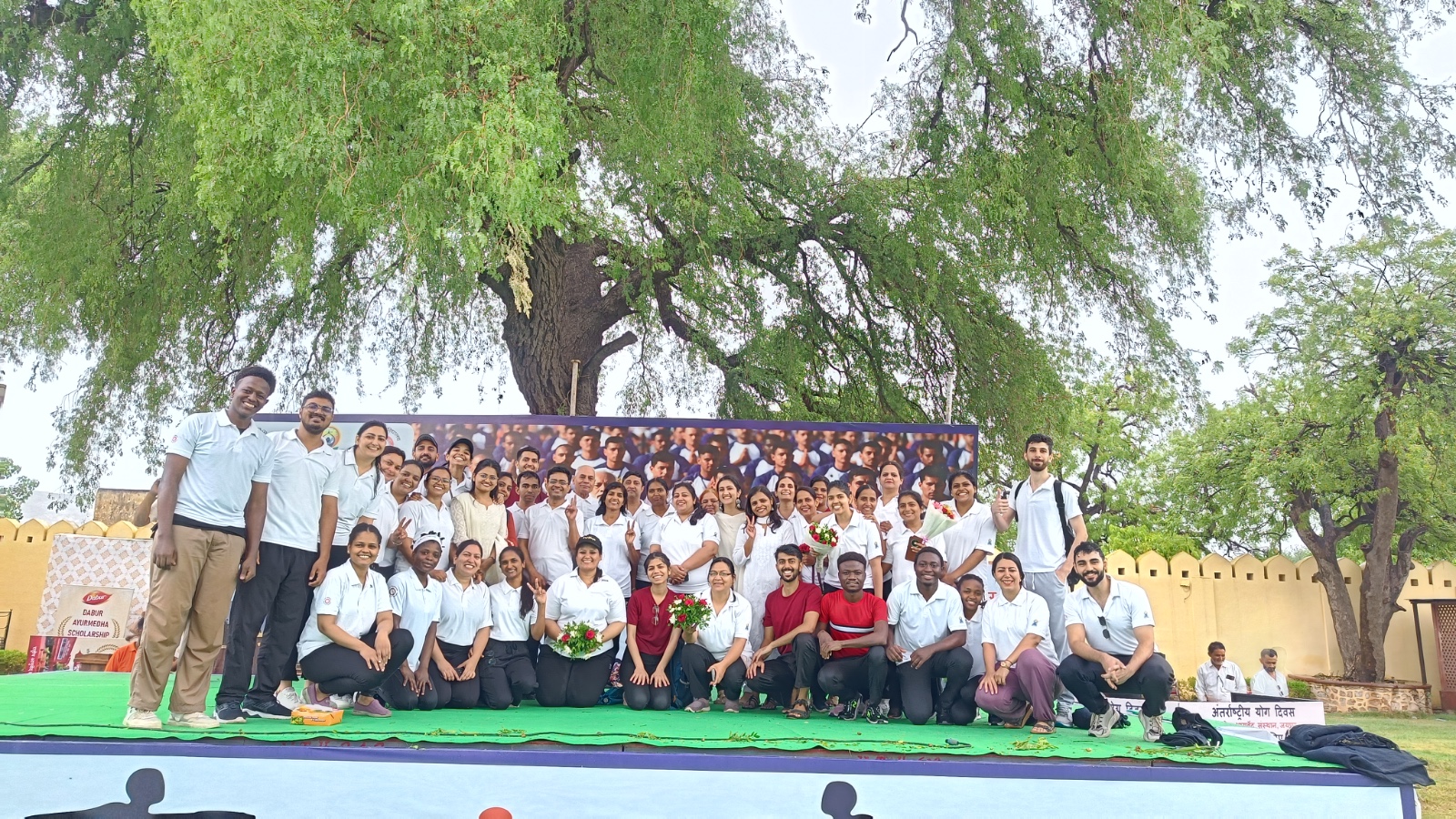अंतर्राष्ट्रीय योग दिवस : बारिश की फुहारों के बीच ऐतिहासिक जंतर-मंतर से गूंजा ‘योग फॉर हेल्दी एजिंग’ का वैश्विक संदेश