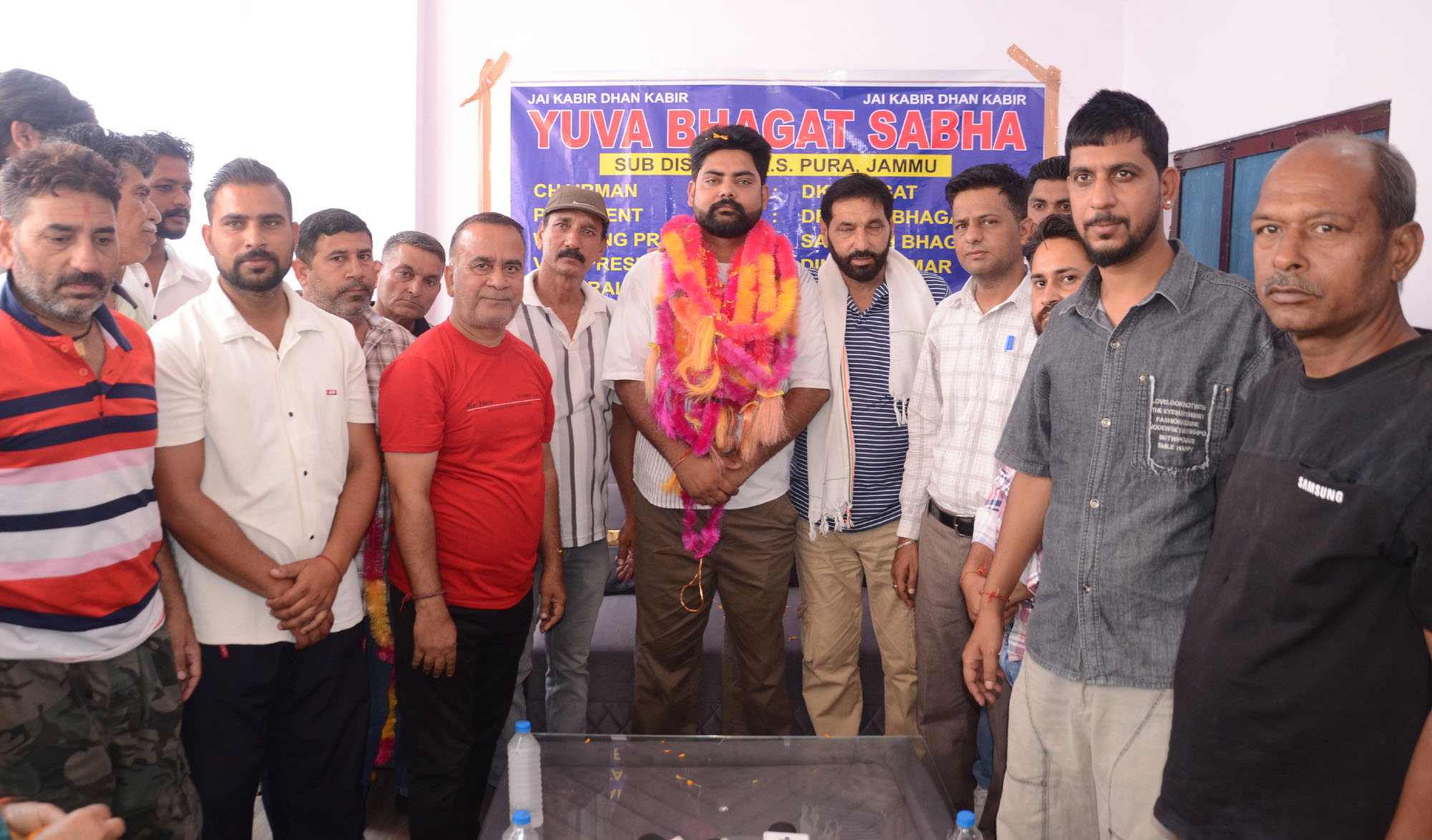 युवा भगत सभा आरएस पुरा की नई समिति गठित, देव राज भगत बने अध्यक्ष
