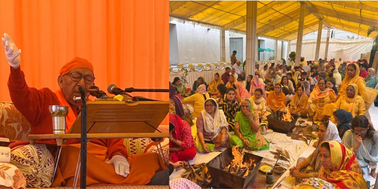 Respect for the voice of the Vedas is the foundation of happiness and peace – Swami Ram Swarup Ji.