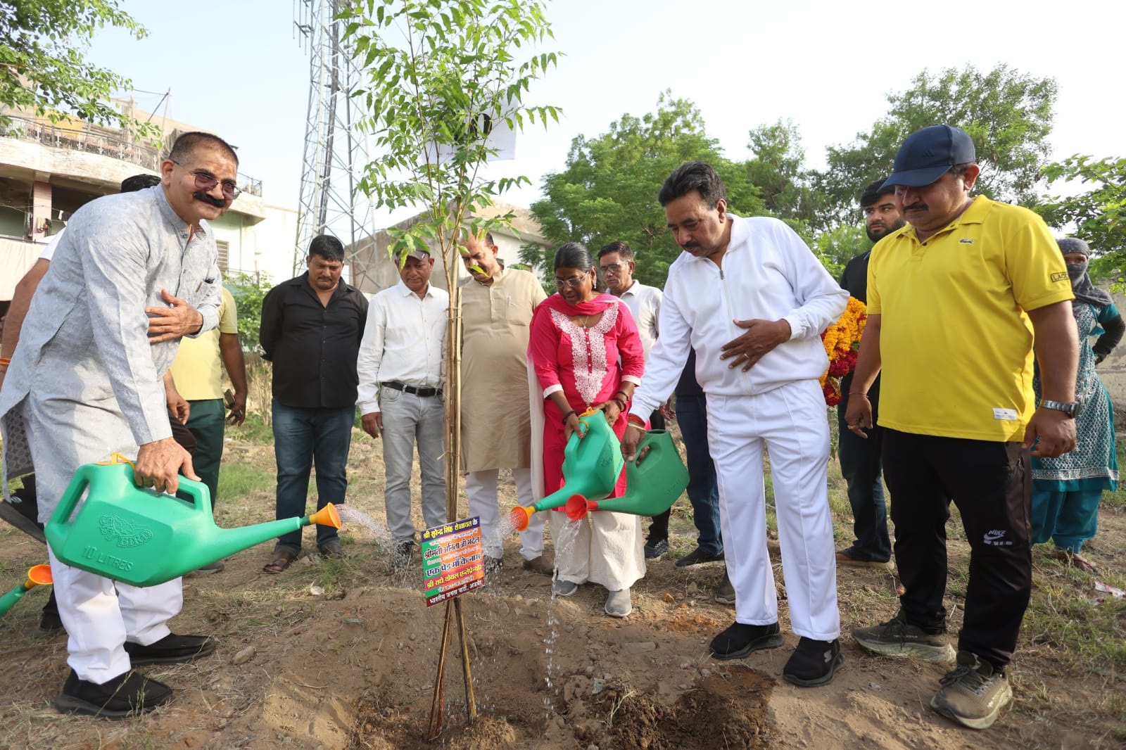 It is not only our responsibility to plant a sapling but also to make it a tree - Bhadel