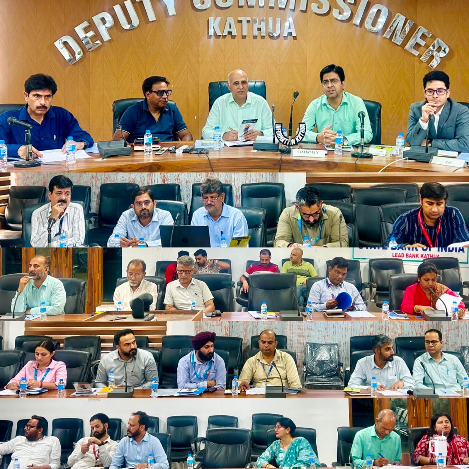 Review of banking performance in Kathua: Target to raise CD ratio from 52.39% to 60%.