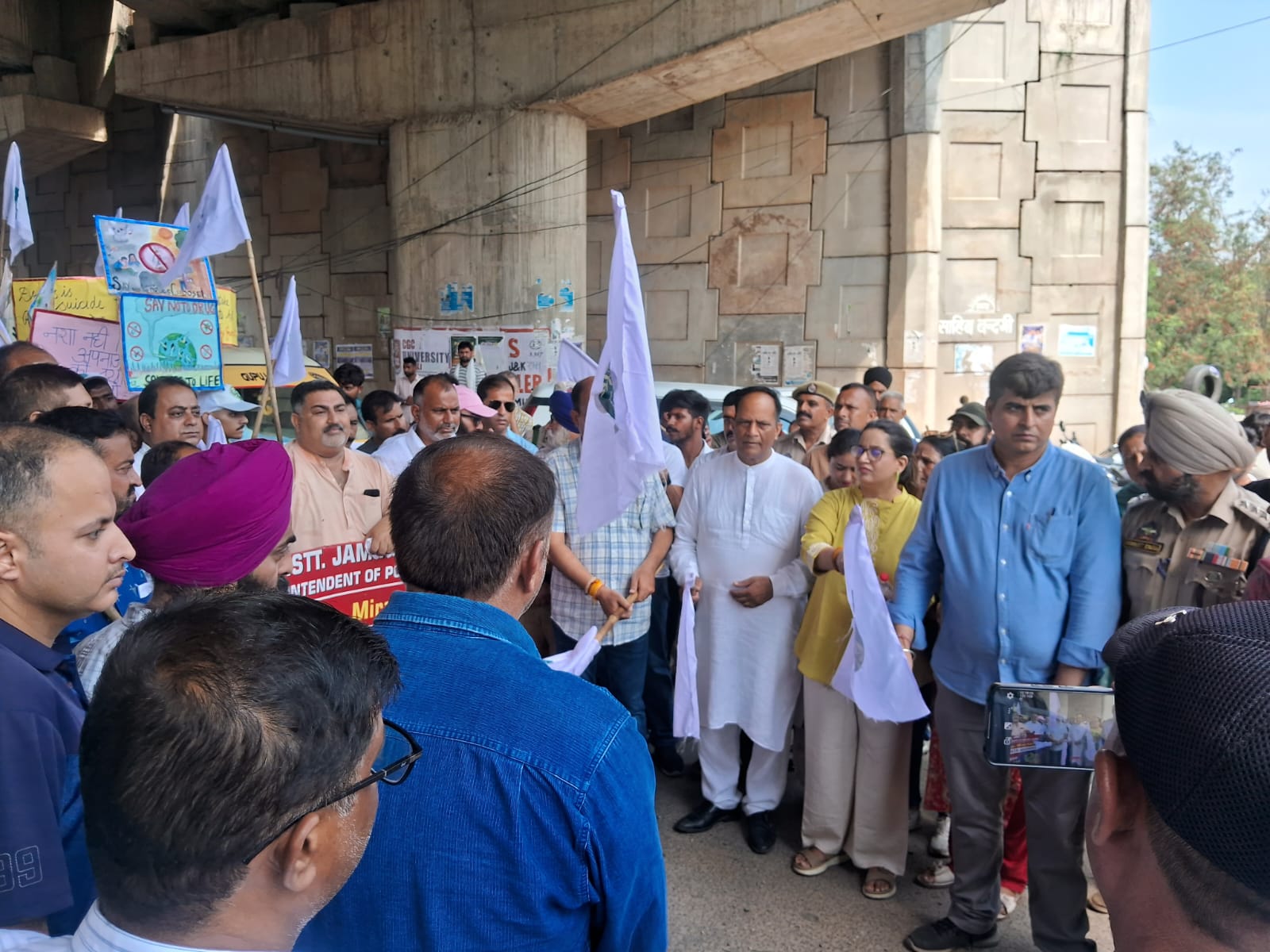मेगा एंटी-ड्रग जागरूकता रैली, नशा मुक्त समाज का लिया संकल्प