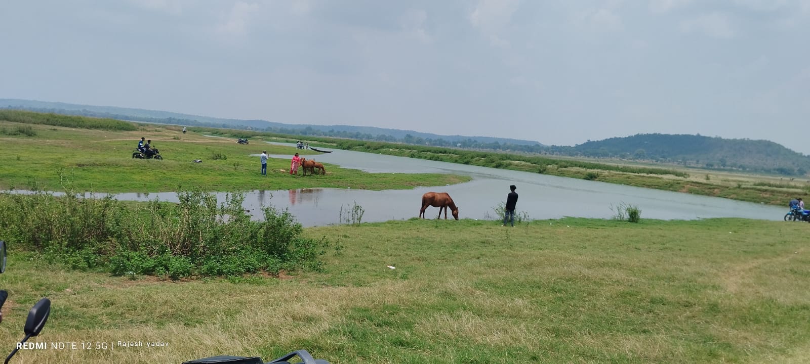 धमतरी जिले के डुबान क्षेत्र में स्थित ग्राम पंचायत चिखली का दृश्य।