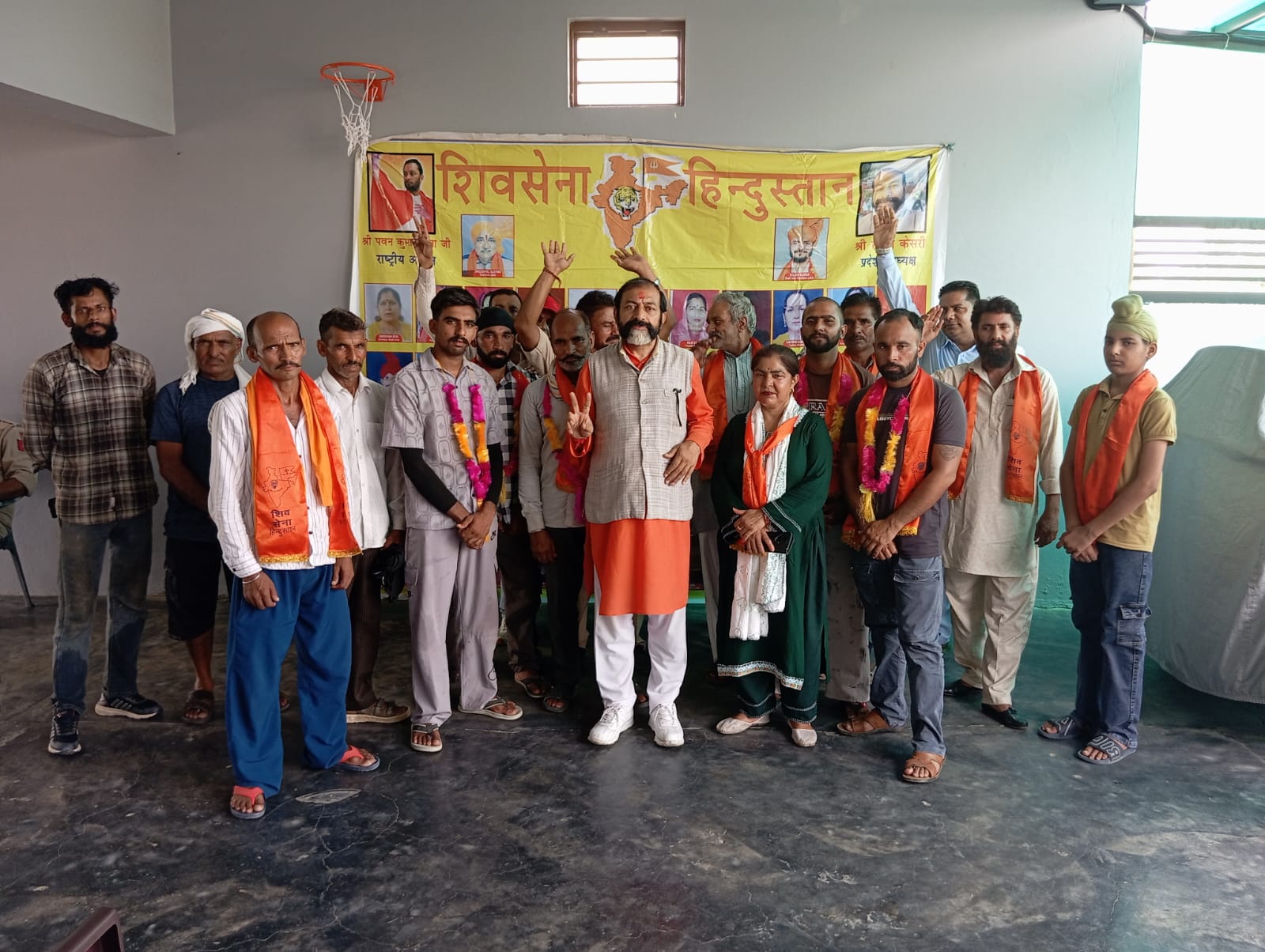 शिव सेना हिंदुस्तान ने सैद प्लाटो में गठित की नई इकाई, नशा मुक्त भारत अभियान से जुड़ने का लिया संकल्प
