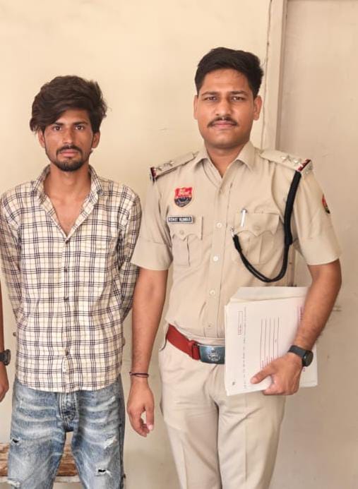 आरोपी पुलिस की गिरफ्त में