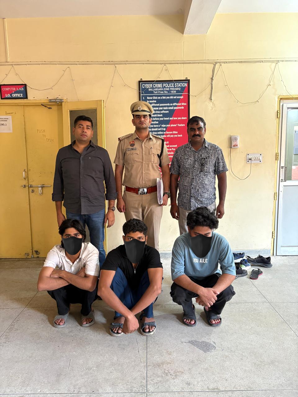 गिरफ्तार किए गए आरोपित