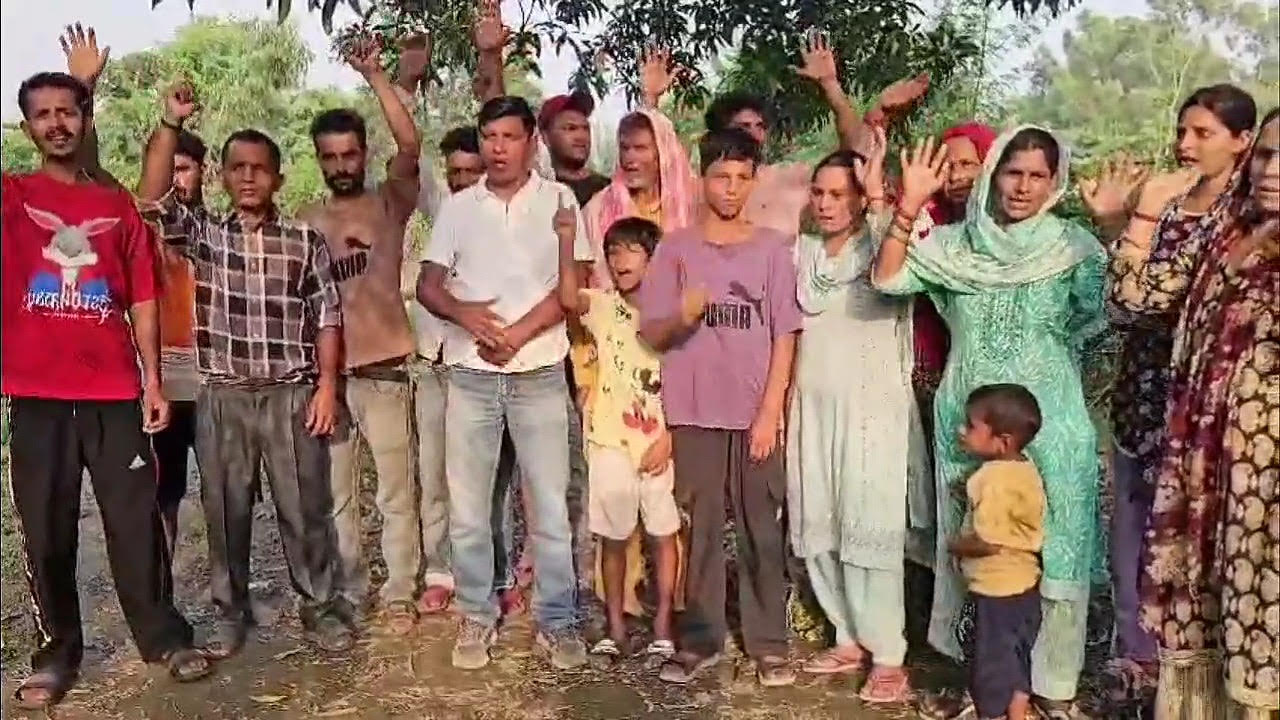 Outrage over cattle deaths caused by contaminated water; massive protest against the Pollution Department.