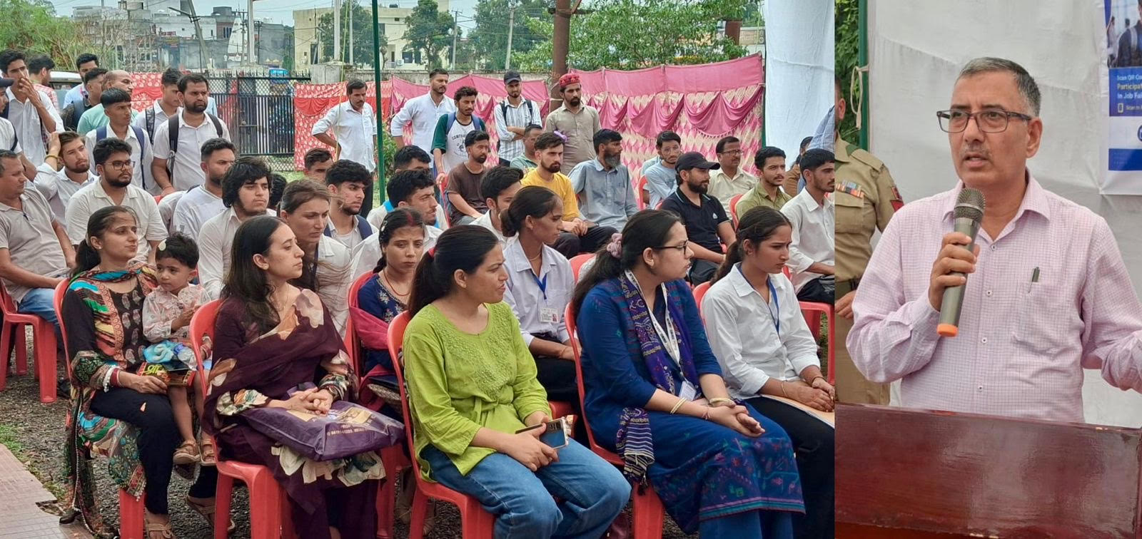 Mega job fair organized in Kathua; over 350 youths participated.