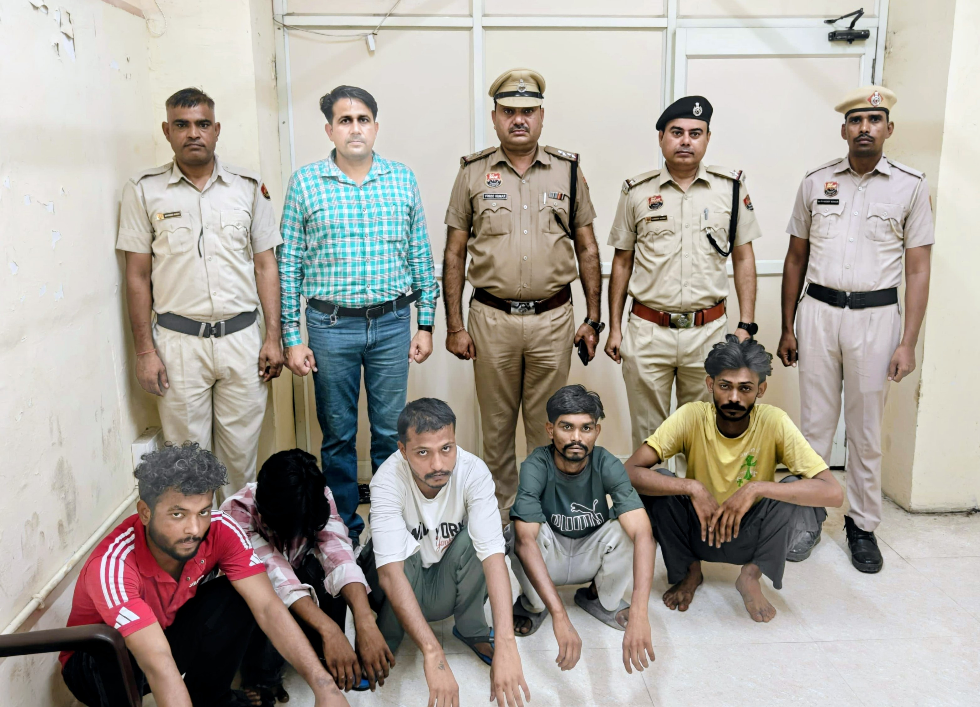 पानीपत पुलिस हिरासत में हत्या के पांच आरोपी