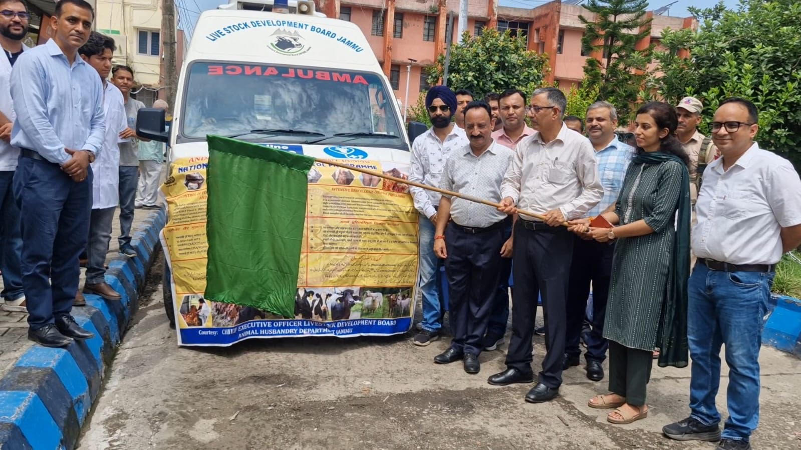 FMD vaccination drive launched in Kathua FMD vaccination drive launched in Kathua