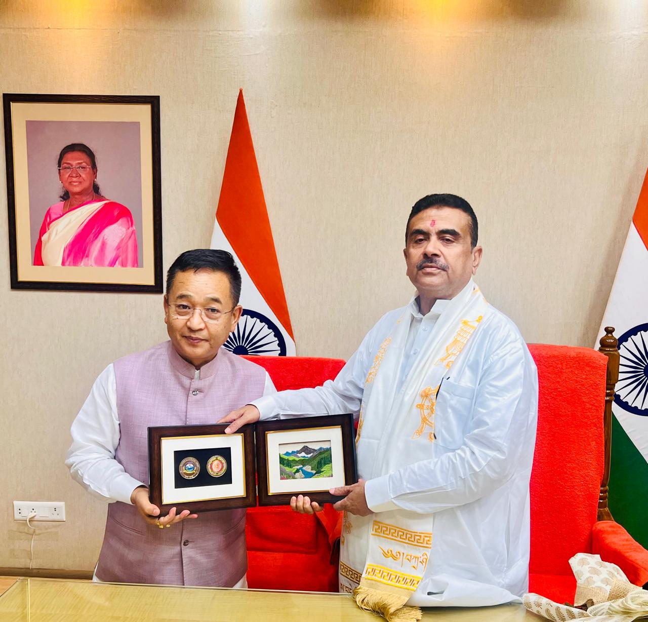 शुभेंदु की नेताओं से मुलाकात