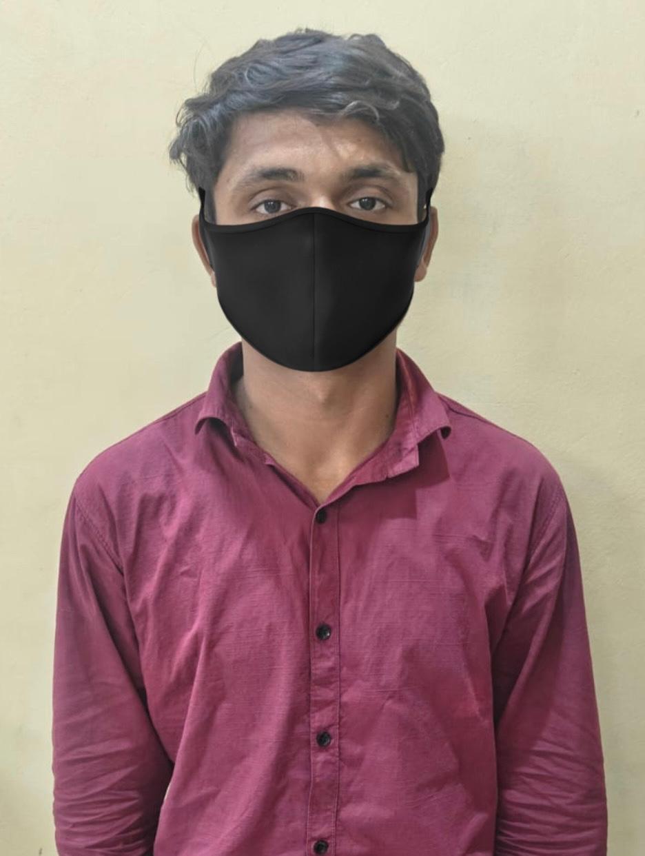गिरफ्तार किया गया आरोपित