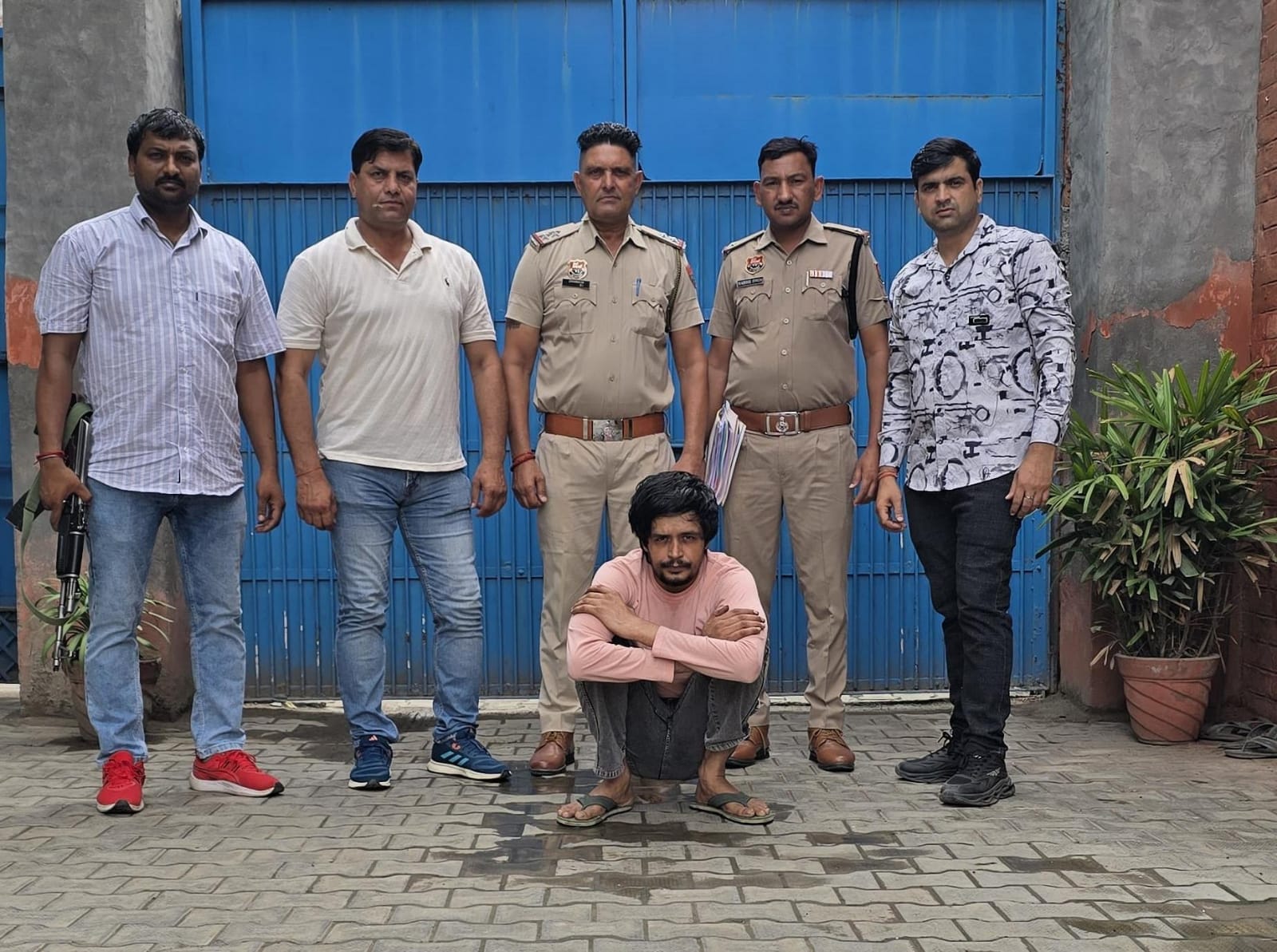 पानीपत पुलिस हिरास में हेरोइन साथ पकड़ा गया नशा तस्कर