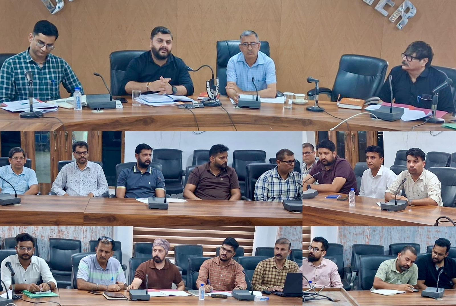 DC reviews progress of irrigation and flood control works. DC reviews progress of irrigation and flood control works.