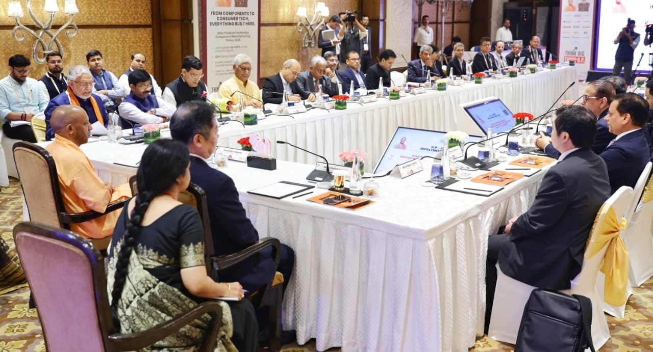 जापान और उत्तर प्रदेश के बीच निवेश एवं औद्योगिक सहयोग को और मजबूत करने के उद्देश्य से आयोजित राउंडटेबल मीटिंग