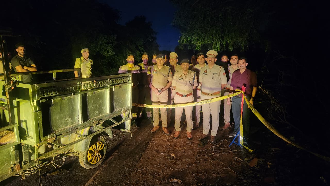 मौके पर पुलिस