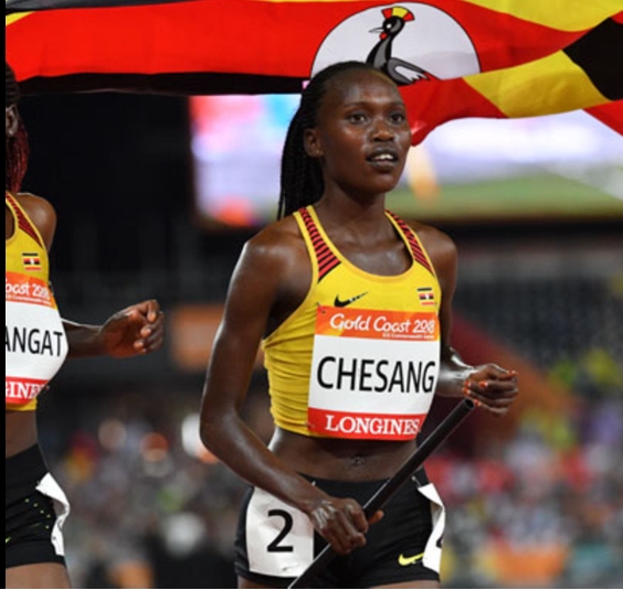 Uganda's star athlete Stella Chesang