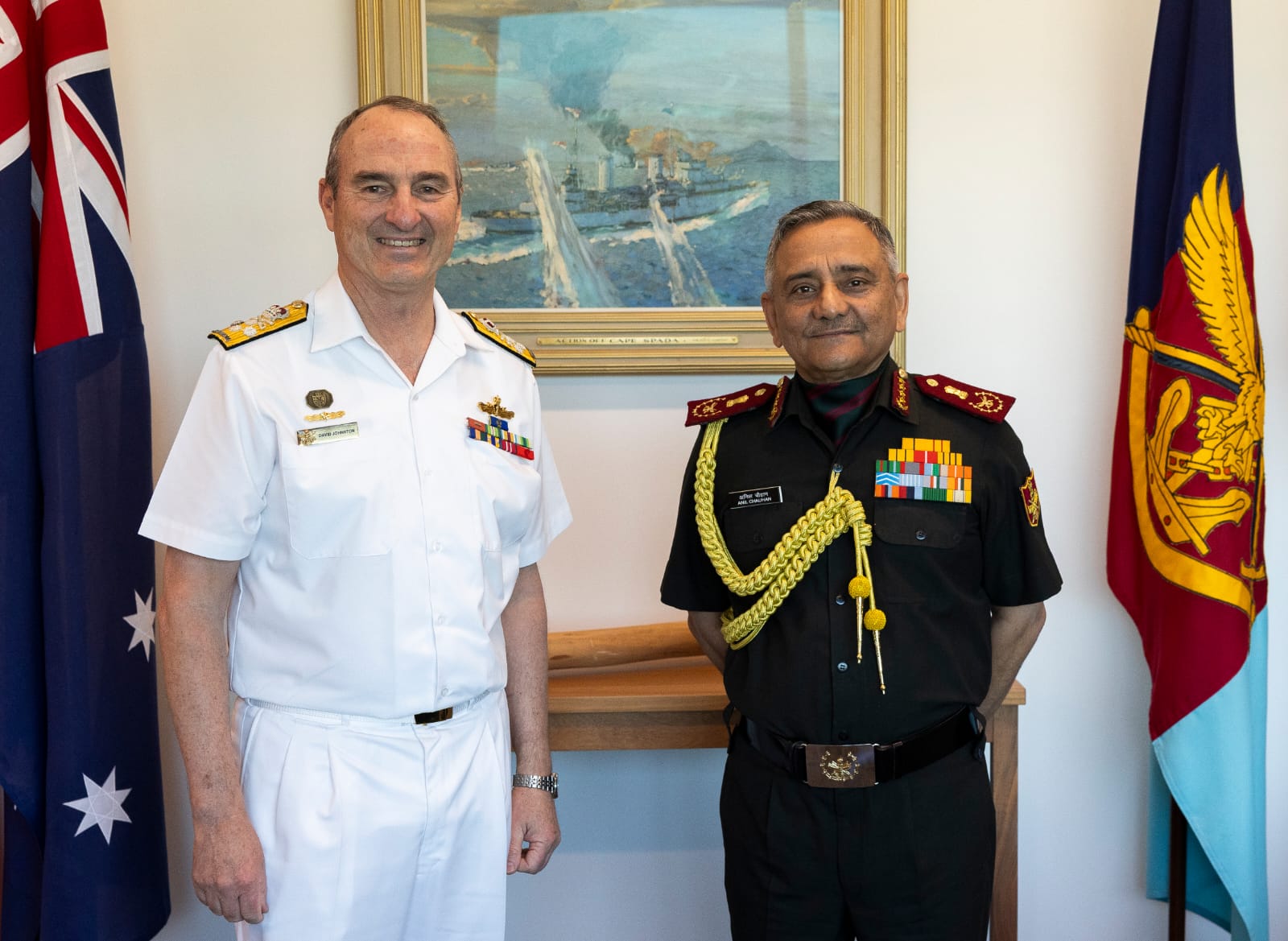 CDS Gen Anil Chauhan concludes official visit to Australia