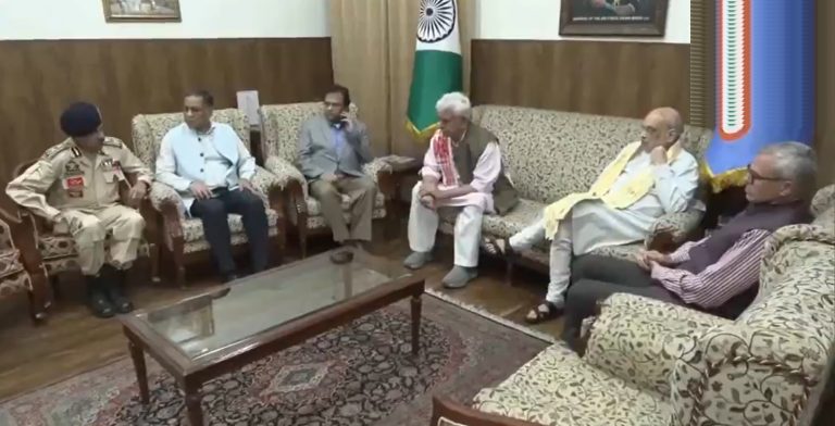 Amit Shah Reaches Srinagar, Briefed On Pahalgam Terror Attack