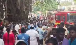 Fire Breaks Out at Maternity Ward of Thanjavur Government Hospital Fire Breaks Out at Maternity Ward of Thanjavur Government Hospital
