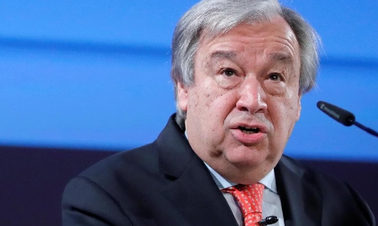 United Nations Secretary-General Antonio Guterres.