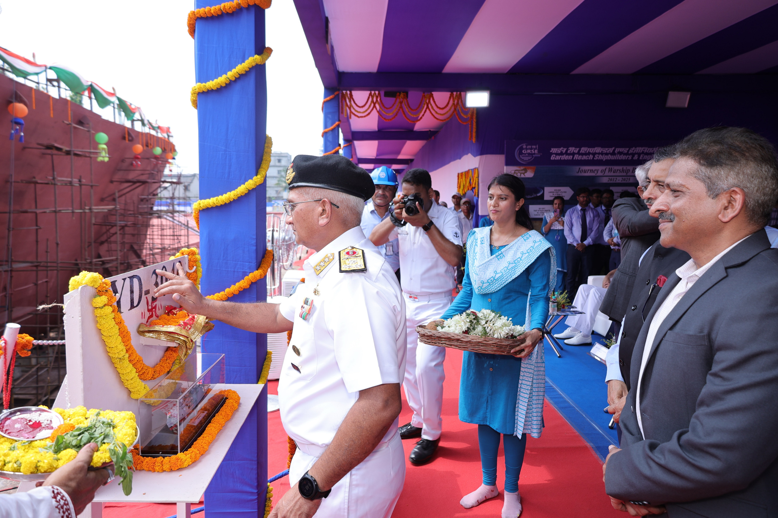 Keel laying for fourth next-gen patrol vessel yard
