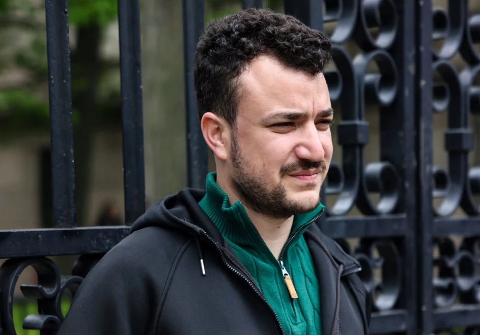 Columbia University graduate student Mahmoud Khalil. Photo file. Columbia University graduate student Mahmoud Khalil. Photo file.