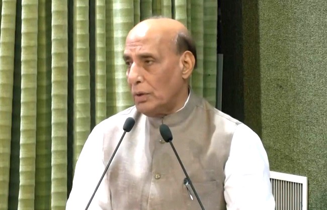 Defence Minister Rajnath Singh Defence Minister Rajnath Singh